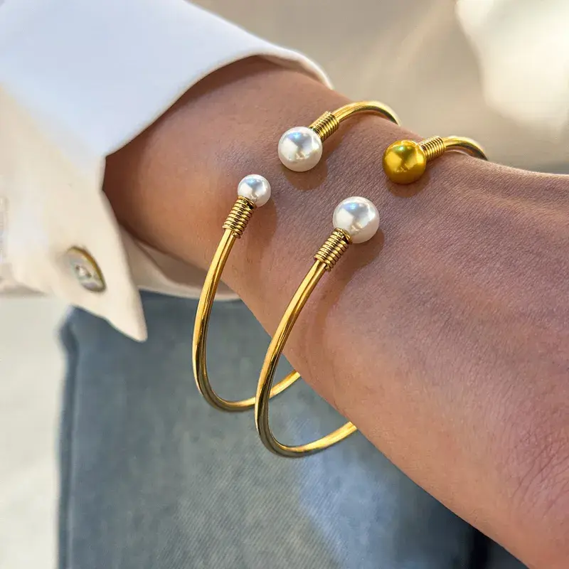 Twin Pearl Bracelet - FY0257